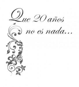 14 años, o 20, no es nada