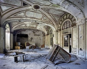 Ruinas de una Facultad de Económicas