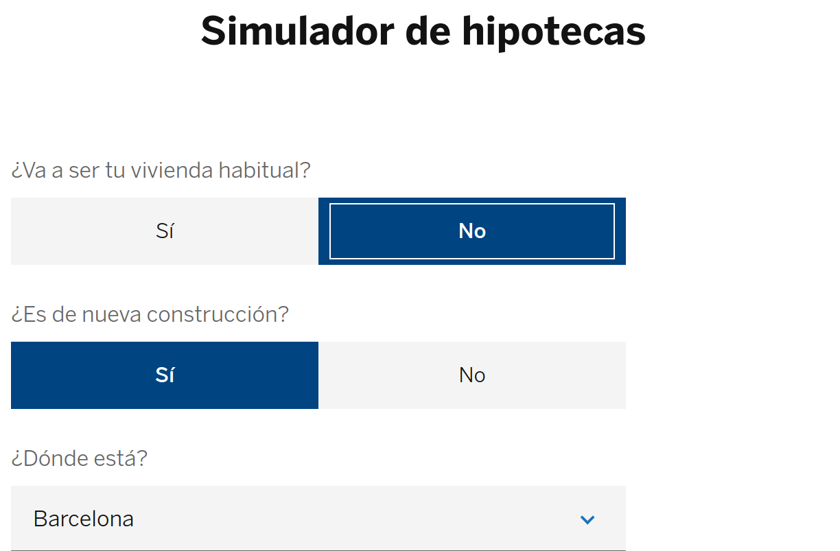 Simulador de hipotecas online c mo funciona 